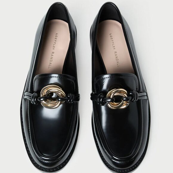 Walk London Roma Saddle Loafer | Black Leather | Official Site Roma Black Leather Loafer